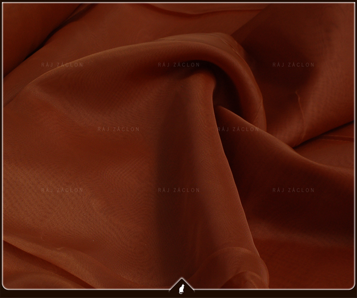  Záclona voálová VICTORIE hnědá v. 100 cm š. 250 cm 