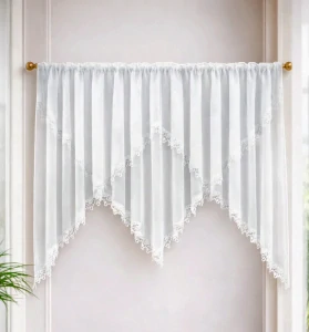  Voálová záclona VERA  - hotová záclona.