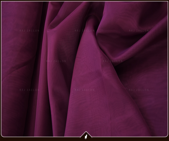 Luxusní voálová záclona vinová - v. 70 až 290 cm, š. 300 cm až 500 cm