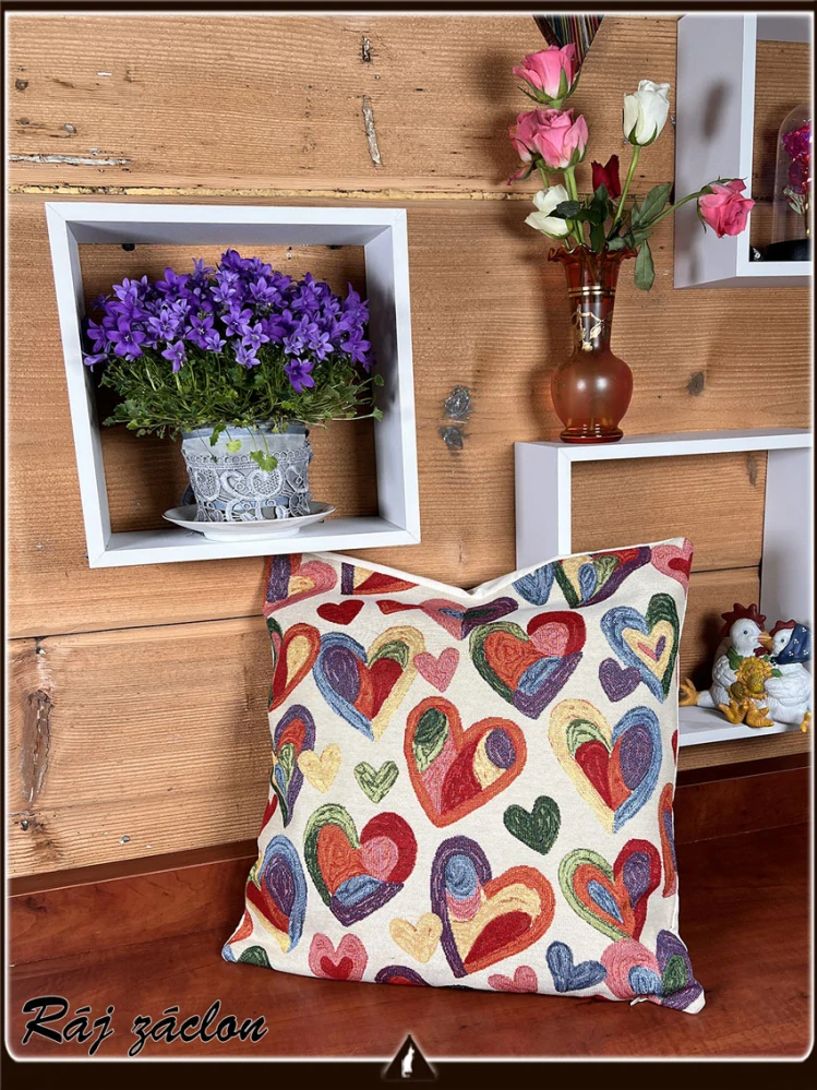 Potah na polštářek Srdíčko - Potahy na polštáře 