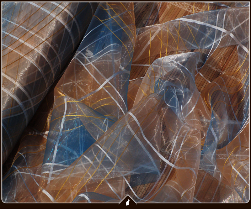 Organza metražová, šířka 150 cm