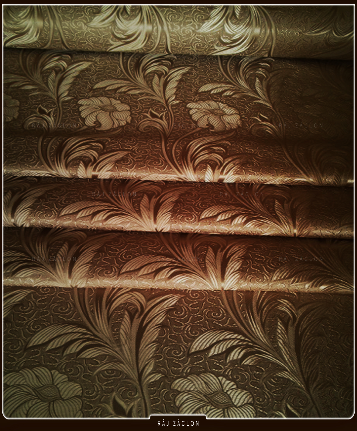 Dekorační látka - závěs metrážový zatemňovací, šířka 150 cm 