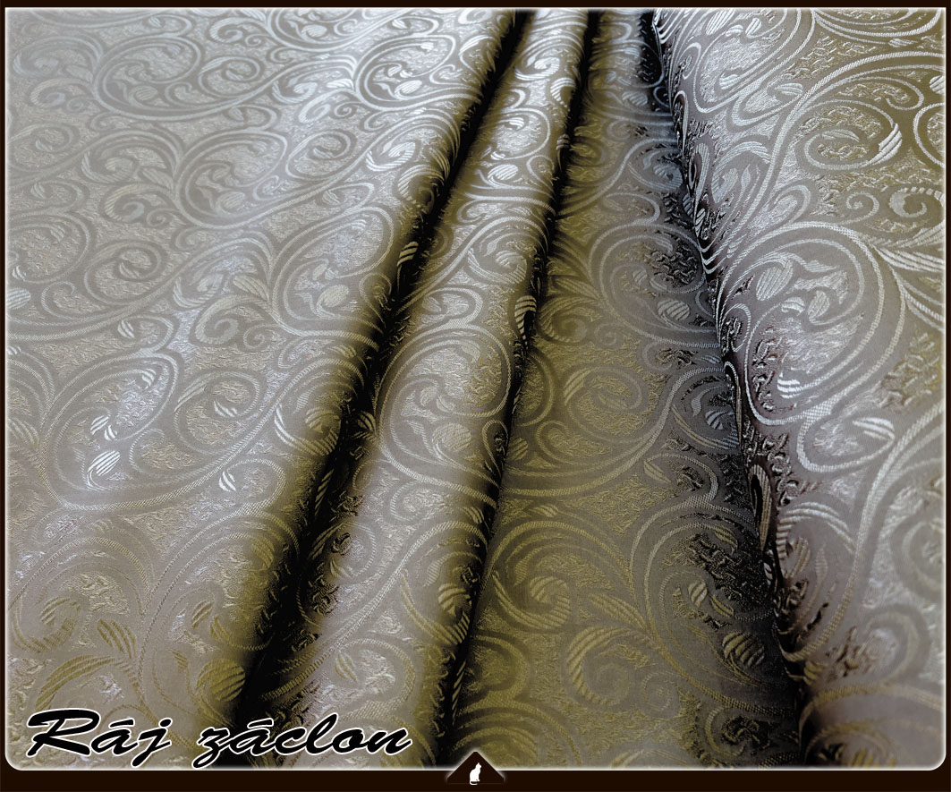 Dekorační látka - závěs metrážový, šířka 150 cm 