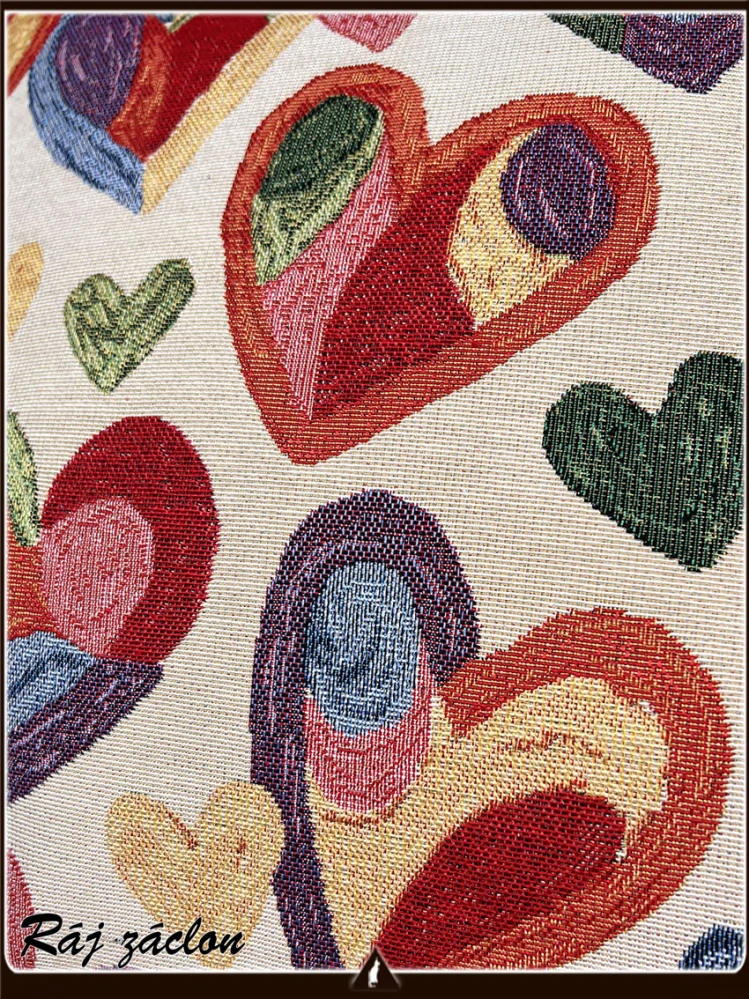 Potah na polštářek Srdíčko - Potahy na polštáře 