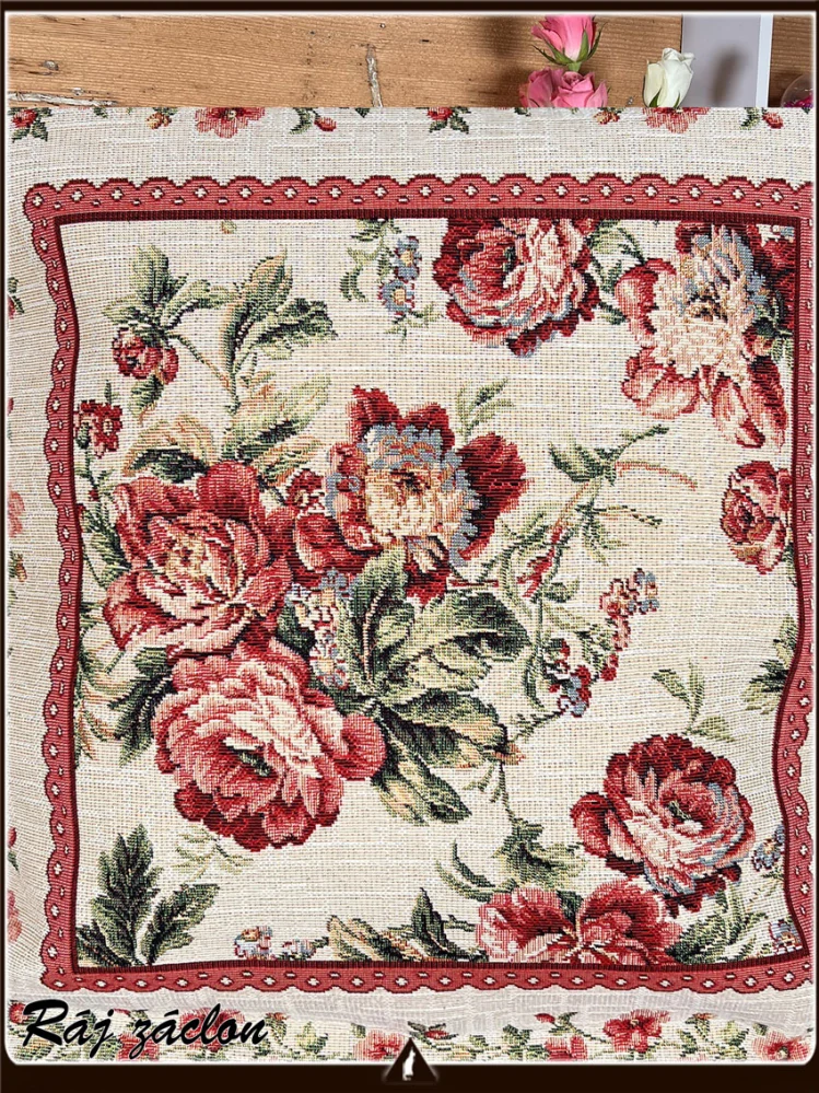 Potah na polštářek Růže - Potahy na polštáře 