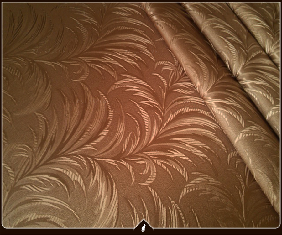 Dekorační látka - závěs metrážový zatemňovací, šířka 150 cm 