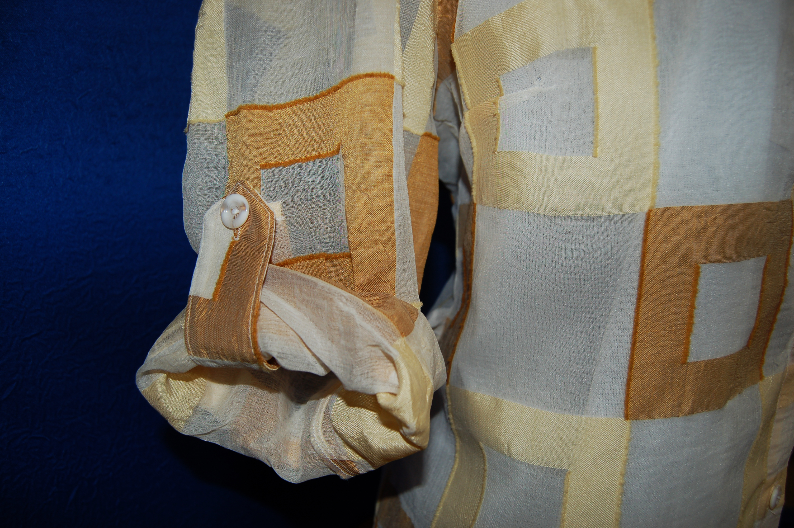 Košilová halenka s topem KLARIN - AKCE