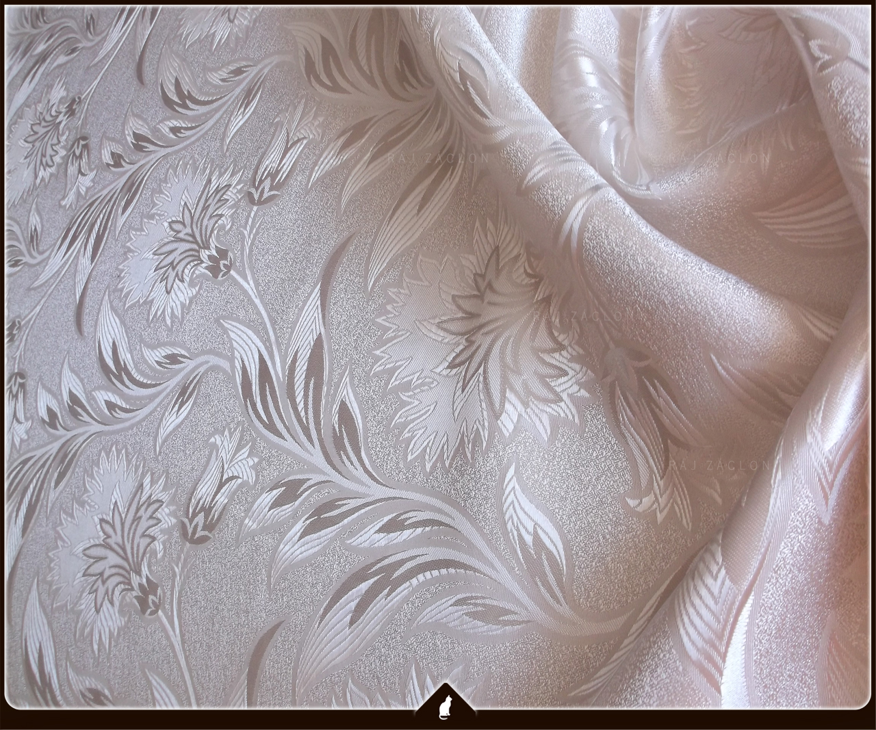 Dekorační látka - závěs metrážový zatemňovací, šířka 150 cm 