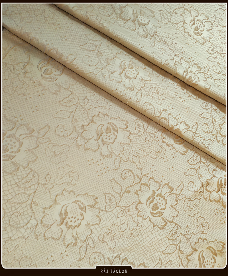 Dekorační látka 3D Eliza - závěs metrážový, šířka 150 cm 