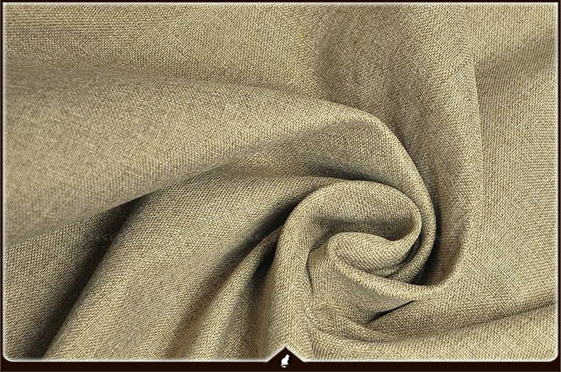 Kusový závěs - Blackout běžová pytlovina, výška 140 až 370 cm, šířka 260 cm