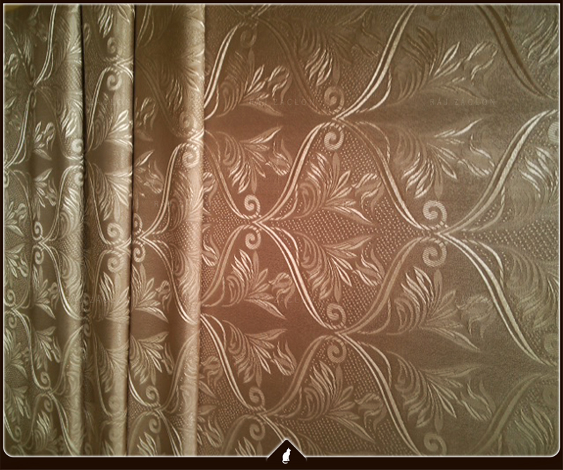 Dekorační látka - závěs metrážový zatemňovací, šířka 150 cm 