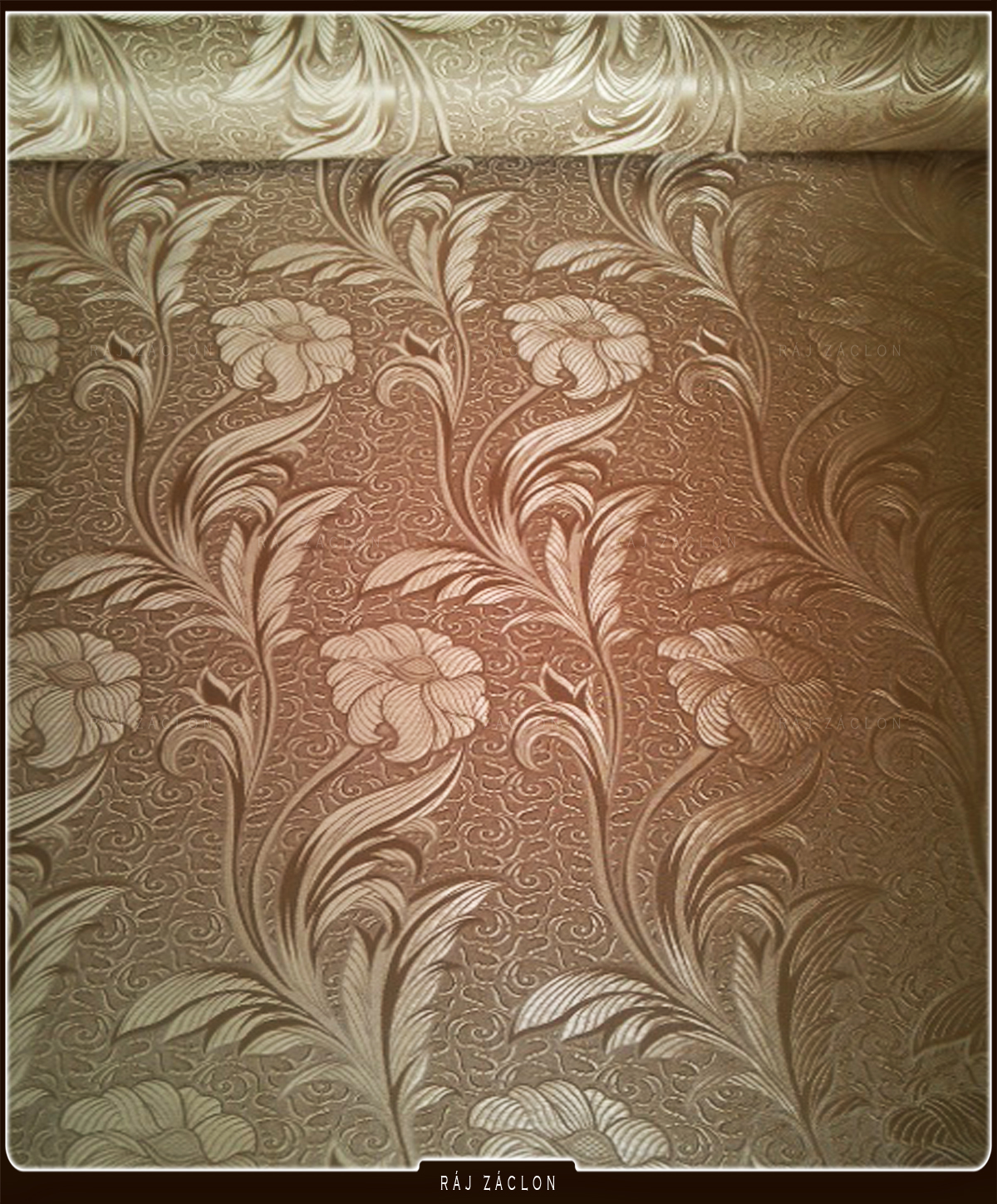 Kusový závěs - Růže hnědá, výška 140 až 300 cm, šířka 150 cm