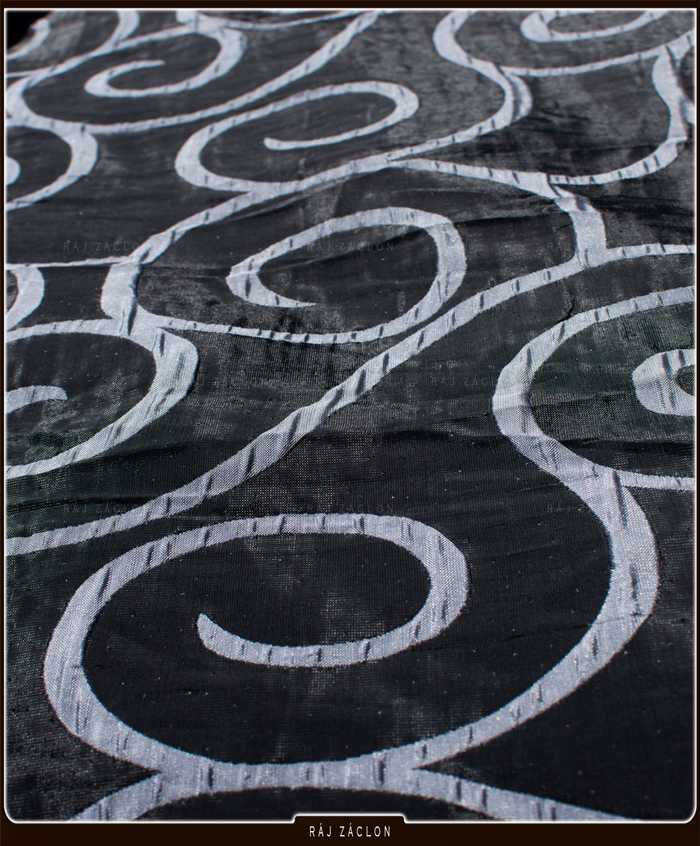 Dekorační látka - závěs metrážový zatemňovací, šířka 280 cm 