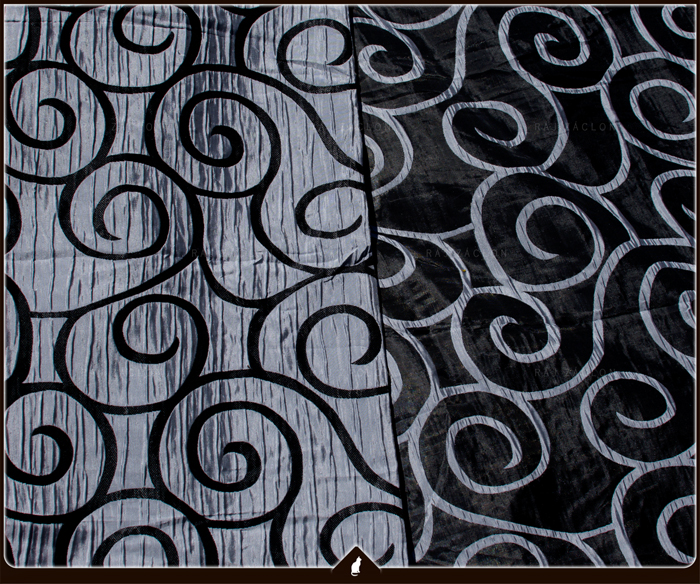 Dekorační látka - závěs metrážový zatemňovací, šířka 280 cm 